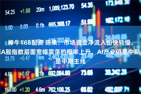 神牛168配资 陈果：市场资金净流入由快转慢，短期A股指数层面宽幅震荡的概率上升，AI产业仍是中期主线
